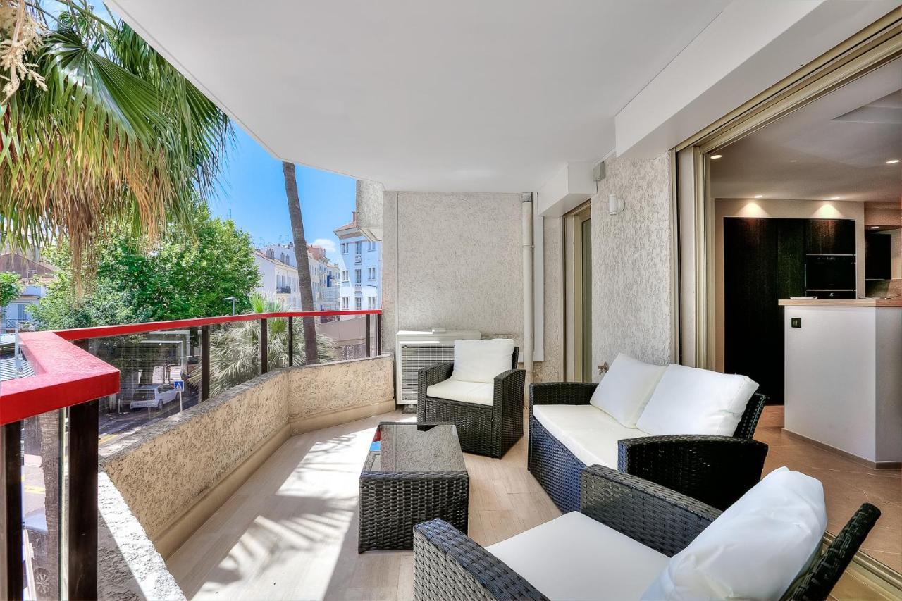 Luxury Flat With Balcony - City Center Cannes Buitenkant foto