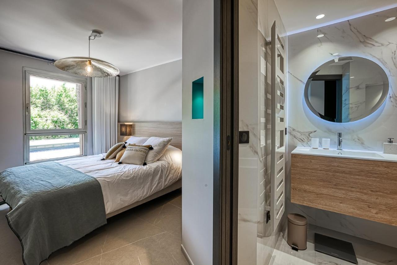 Luxury Flat With Balcony - City Center Cannes Buitenkant foto